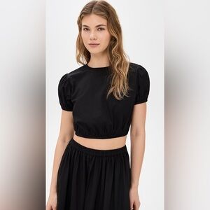NWT Playa Lucila ‘Crew Top’ Black XS